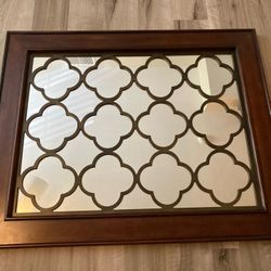 Patterned Wall Mirror