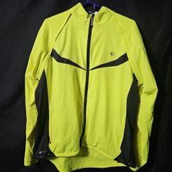 Pearl Izumi Elite Softshell Thermal Barrier Long Sleeve Jacket Yellow Black XXL
