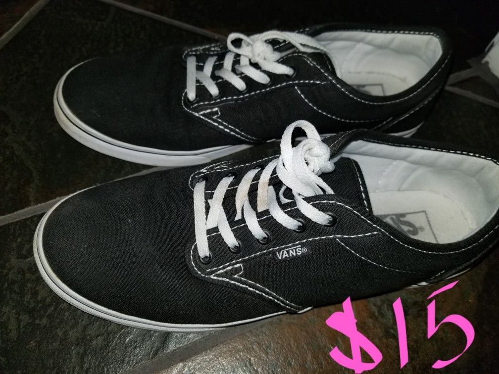 Woman's Black Vans