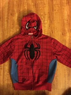 boys Spider-Man mask jacket