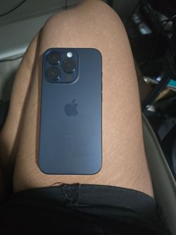Blue iPhone 15 Pro