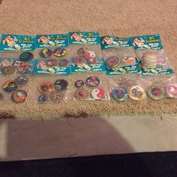 BC Slammer milk cap game coin tokens