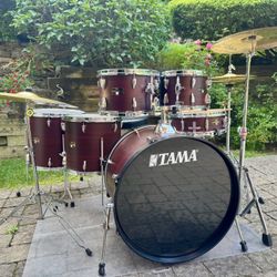Tama Imperialstar 6 Pc Drum Kit w/ Zildjian & Meinl Cymbals