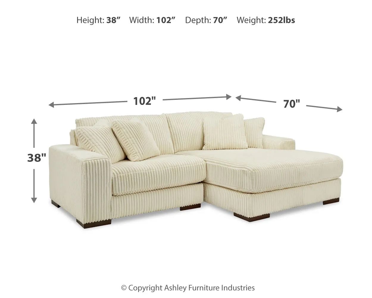 2pc Sectional