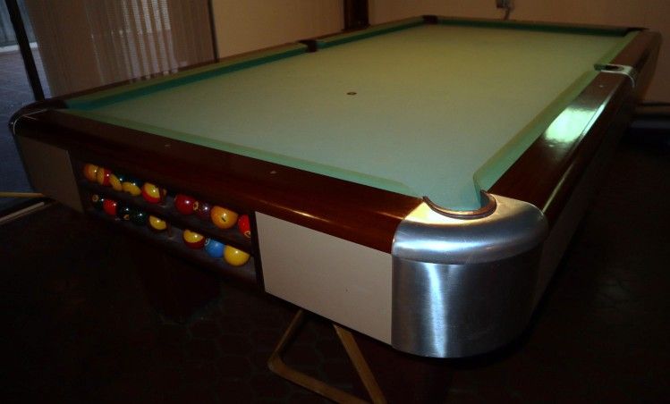 Pool Table- Brunswick Sport King 9 Ft, 1960s Era