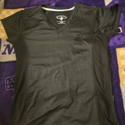 Beverly Hills Black V-neck Tshirt Women's M