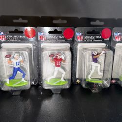 Complete set NFL collectible Mini Figures