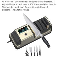 5 In 1 ELECTRIC KNIFE CHARPENER