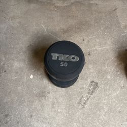 50 Lb Dumbbell