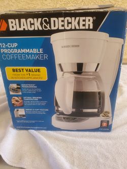 BLACK&DECKER coffee makerBLACK&DECKER coffee maker