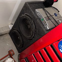 Kicker CompQ 12” Subwoofer System w/ 3000W Amp + Wiring Kit
