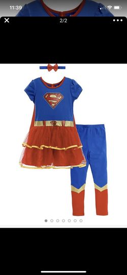 Supergirl Dress/Pants with headband