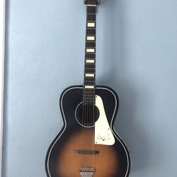 Vintage 1960's Kay N-2 Acoustic Flattop Sunburst w/ Case