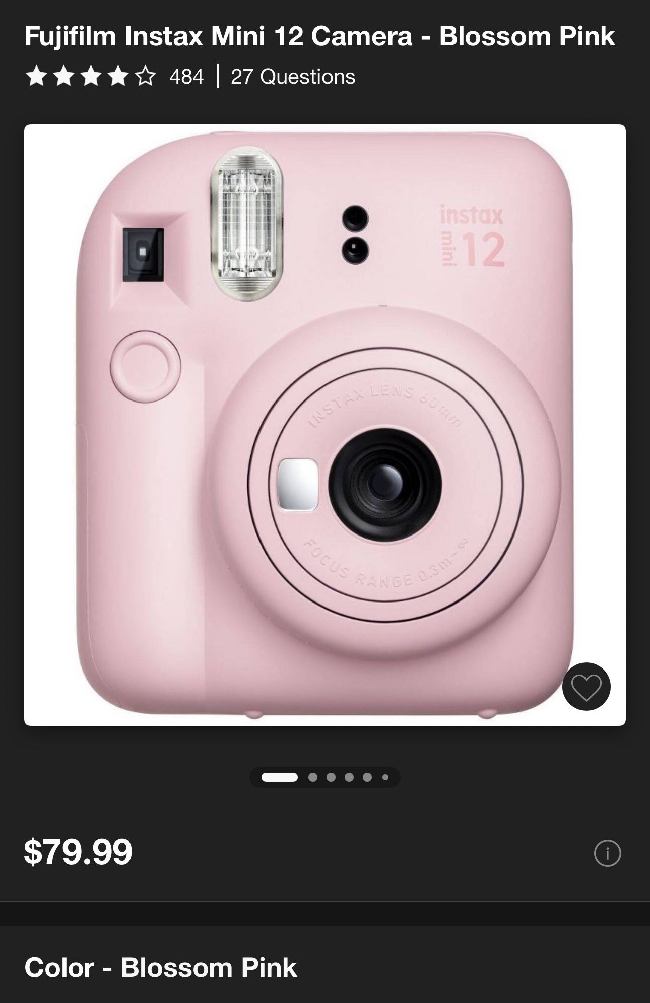 Polaroid With Case