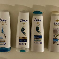 Dove shampoo & conditioner pairs