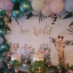 Two Wild Back Drop