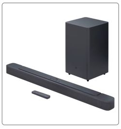 *NEW* JBL Bar 2.1 Deep Bass (MK2) - 2.1 Channel soundbar with Wireless subwoofer (6.5’’), 300W Max Output, Bluetooth Enable (Black)