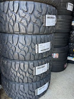 Royal Black Terra Force MT 35x12.50R22LT Tires – Set of 4