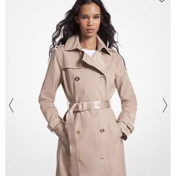 Michael Kors Cotton Trench Coat, S-XL, New