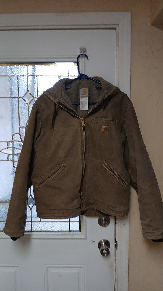 Vintage Carhartt Hooded Jacket Size Medium
