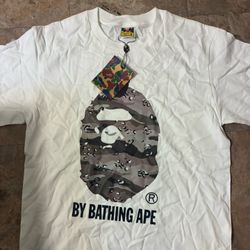 White BAPE Shirt 