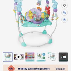 Baby bouncer little mermaid