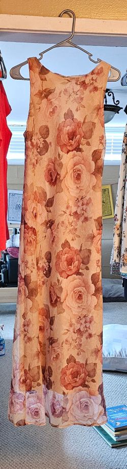 Beautiful Long Floral Summer Dress