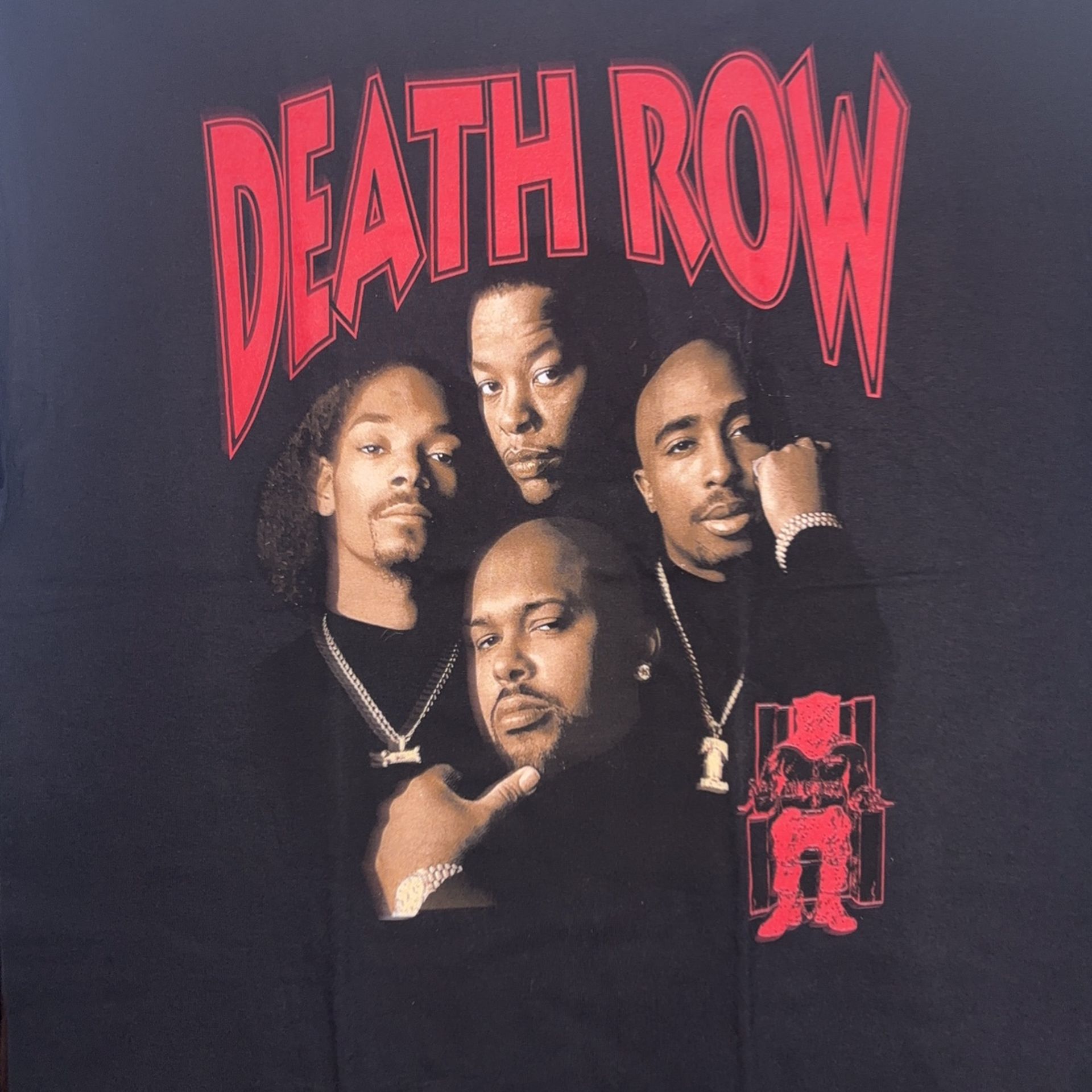Black Death Row T- Shirt