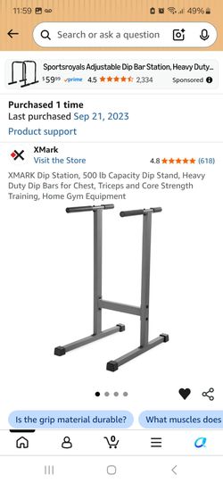 Dip bar