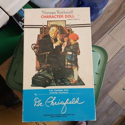 Norman rockwell character doll