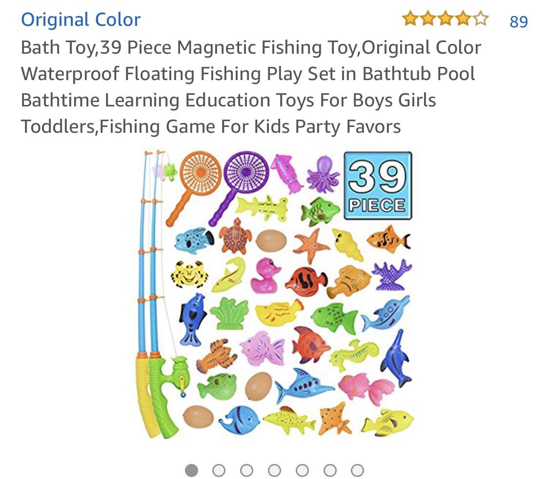 Magnetic Fishing Toy (39 pieces)