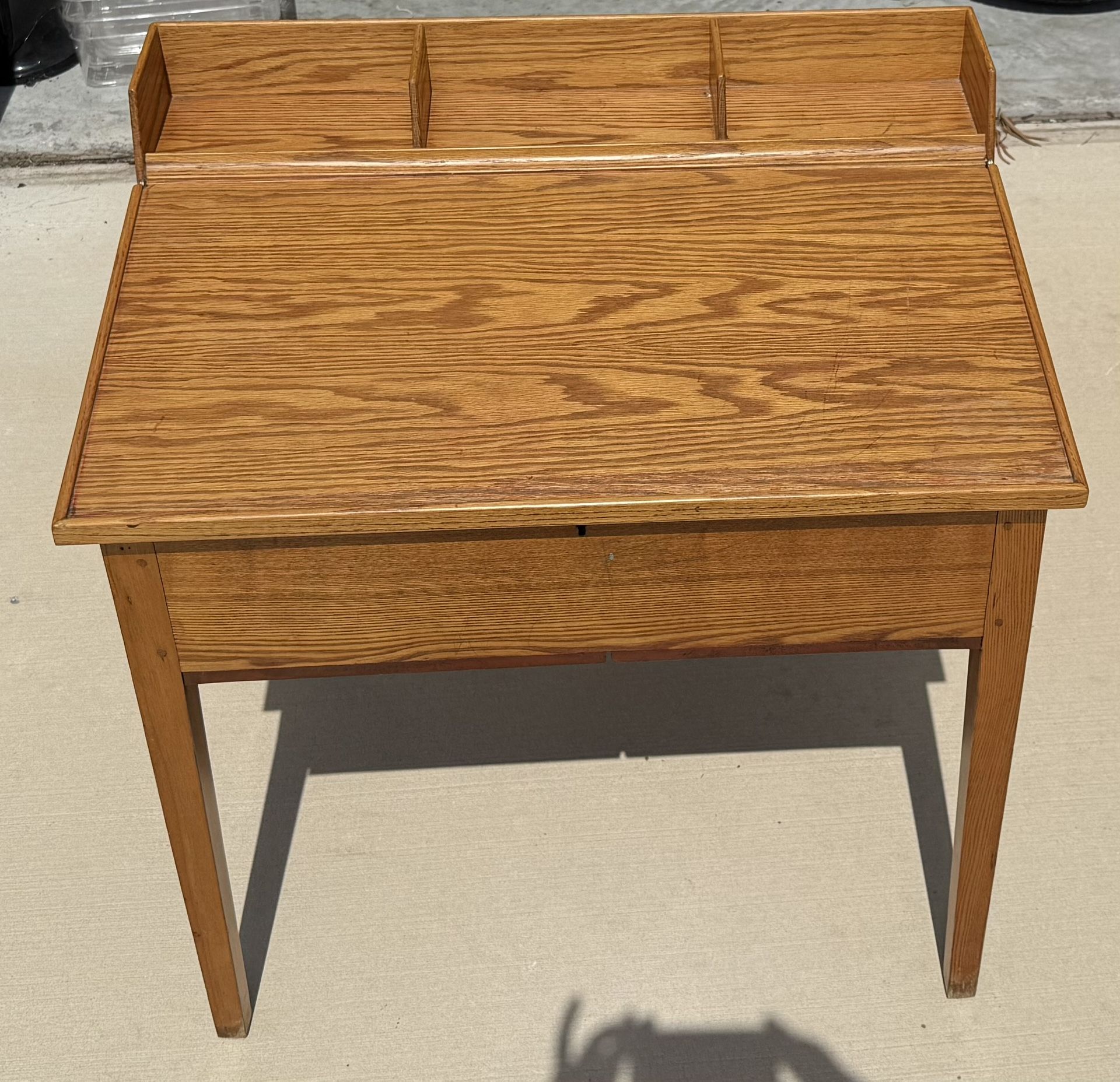 1900’s Vintage School Desk
