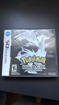 AUTHETIC POKEMON BLACK -COMPLETE - Excellent Condition