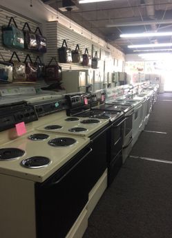 Electric stove starting @ $149