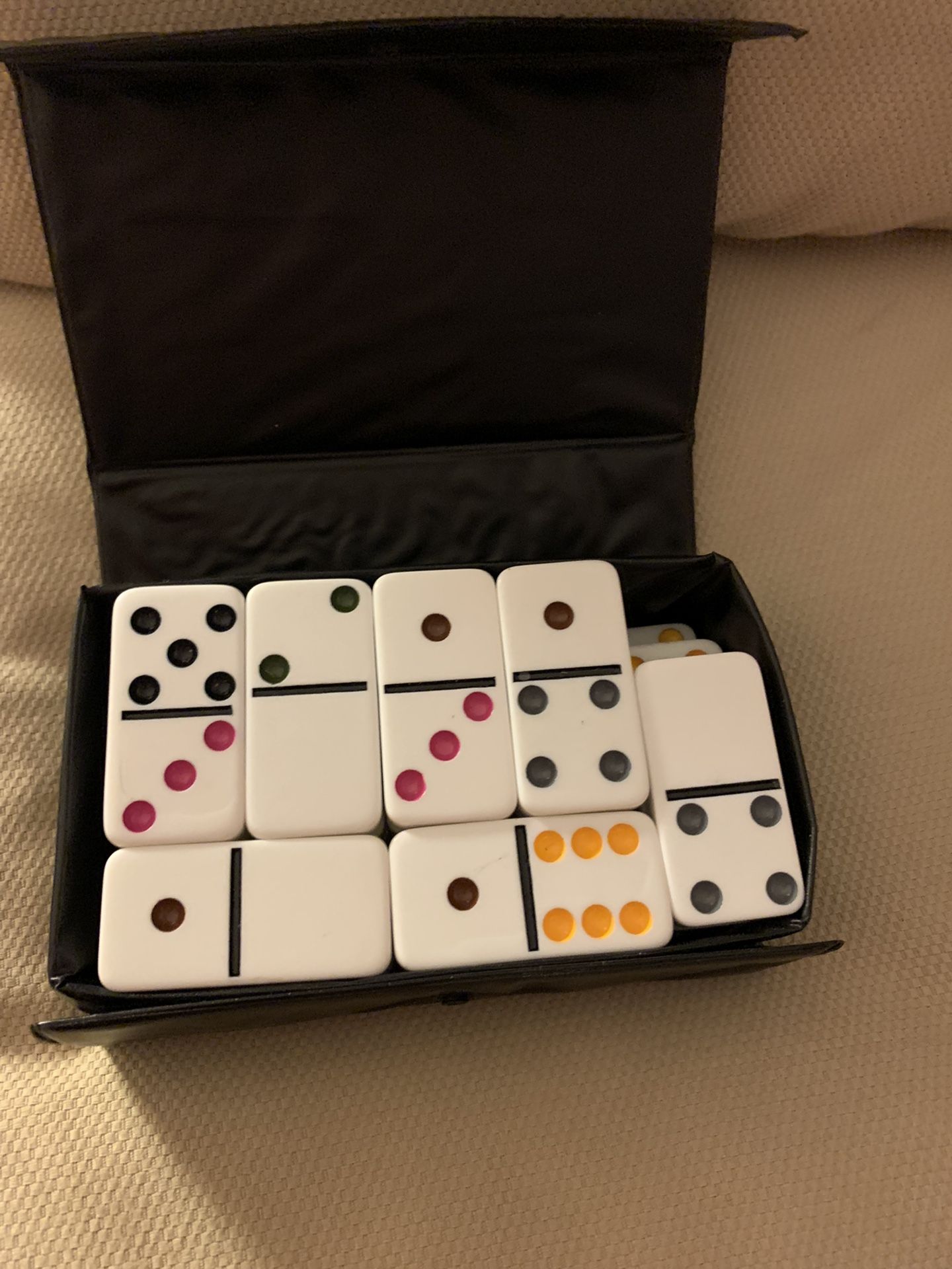 Dominoes  With Case