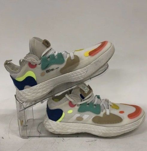 Adidas Harden Vol. 5 Futurenatural ‘Magnolia' Sneakers Size 6.5 NWOT