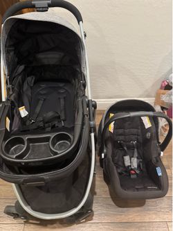 Infant car seat and matching stroller (67 ave and happy valley)