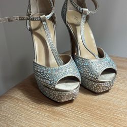 Sparky Rhinestone Heels