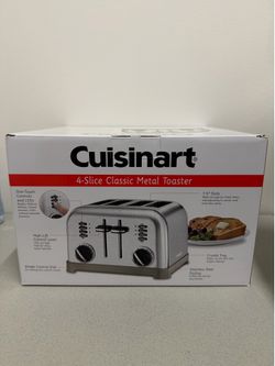 Cuisinart CPT-180 Stainless Steel 4-Slice Classic Metal Toaster