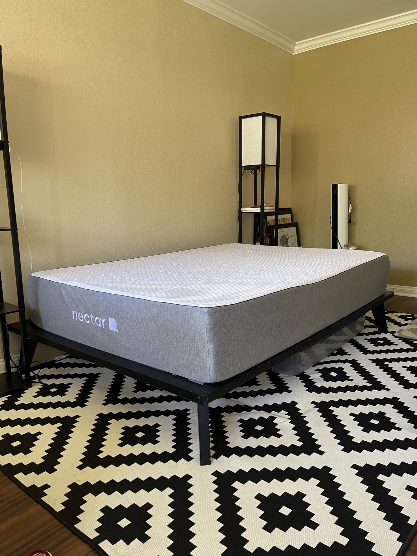 Nectar Full Size Memory Foam Mattress + Bed Frame for Sale in La Habra