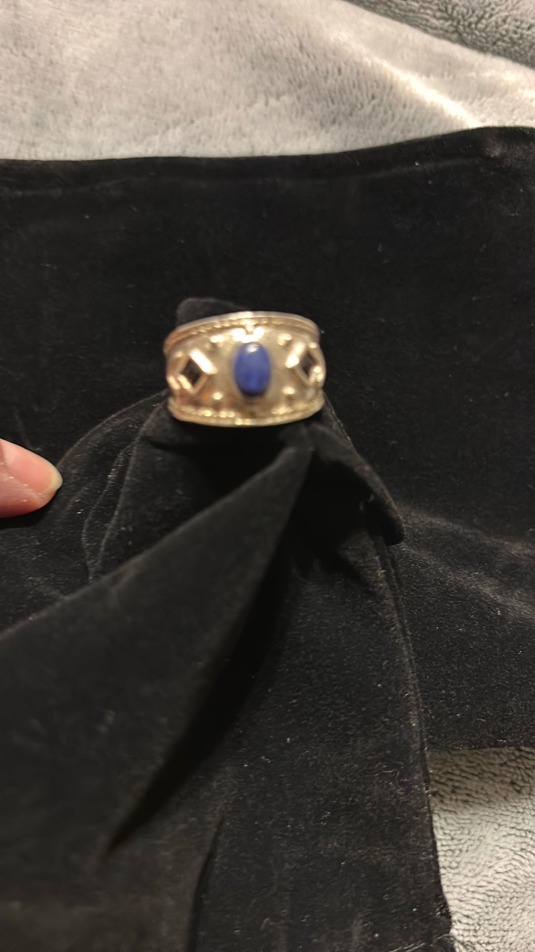 Etruscan Sterling Silver Ring 