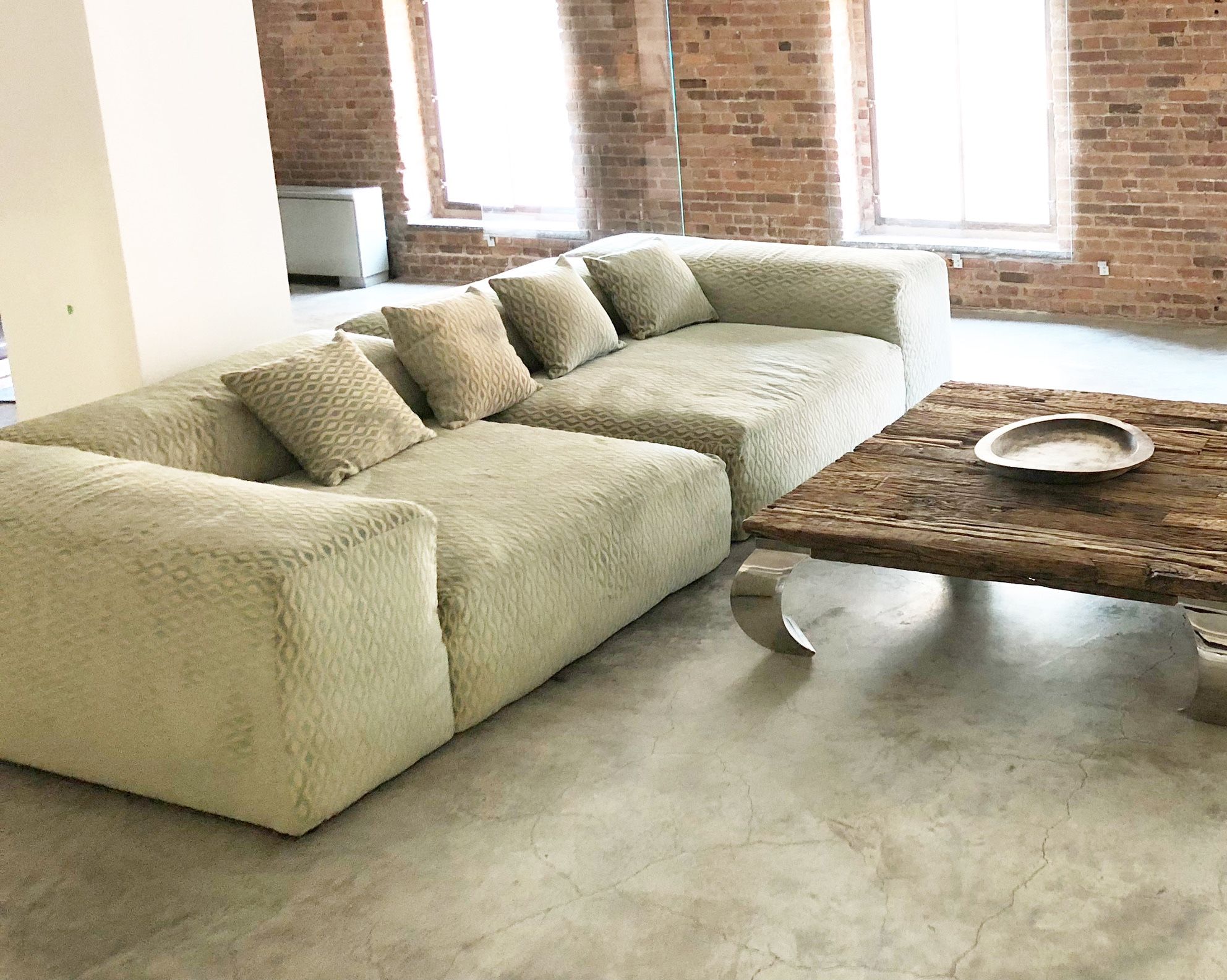 Large Sectional Designer Sofa