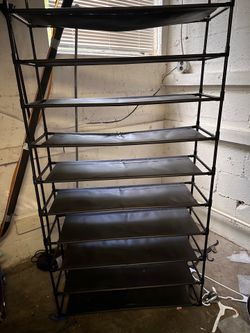 Shoe organizer 10 tier