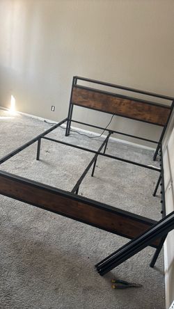 Queen size bed frame