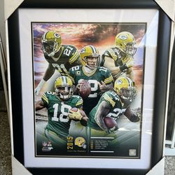 Packers 2015 Poster Frame