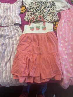lot of girl's clothing 6-7