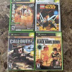 OG Xbox games Bundle ‐ 4 original xbox games all complete with manuals & mint or near mint discs