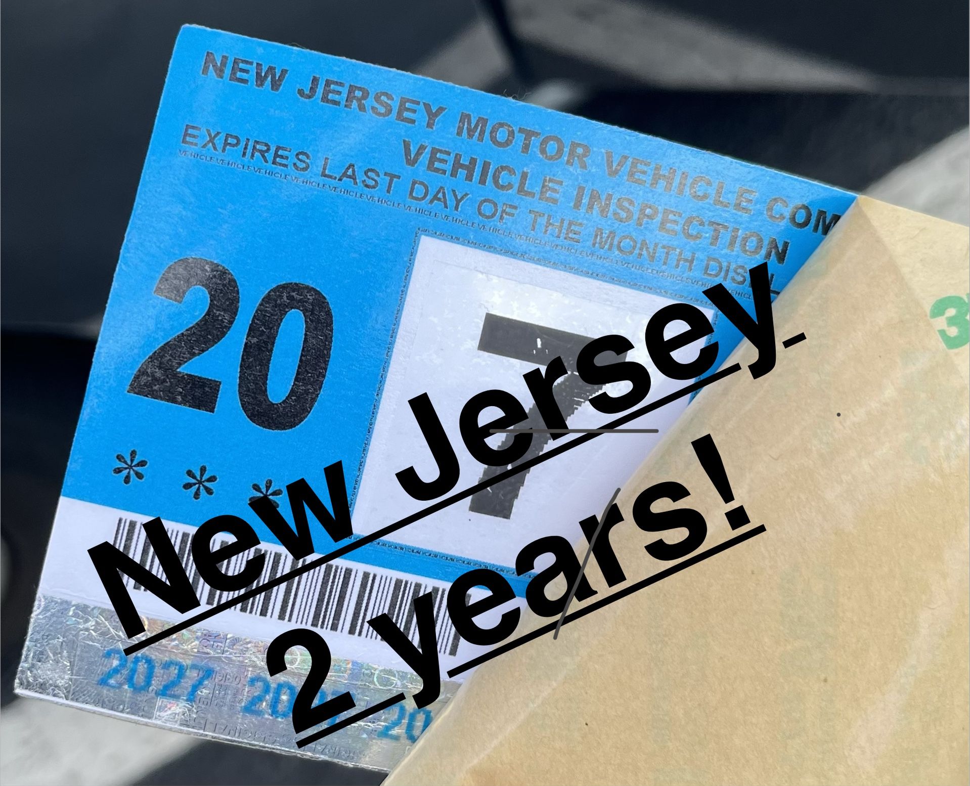 2 Years NJ Inspection