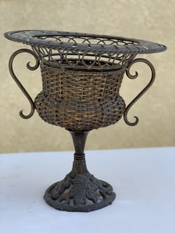 Basket & Iron Decor