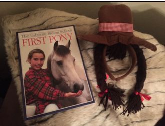 Horse book and cow girl headband